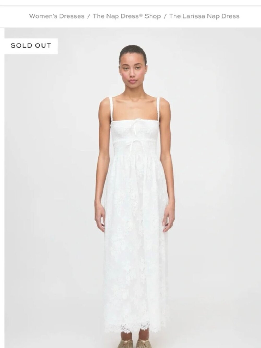 NWT Hill House Larissa Nap Dress